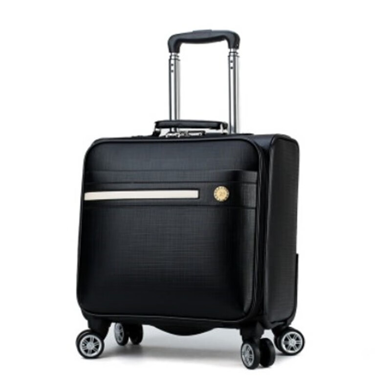 奥洛黛娅韩版男士出差登机箱迷你拉杆箱便携式万向轮旅行箱男 051荔枝