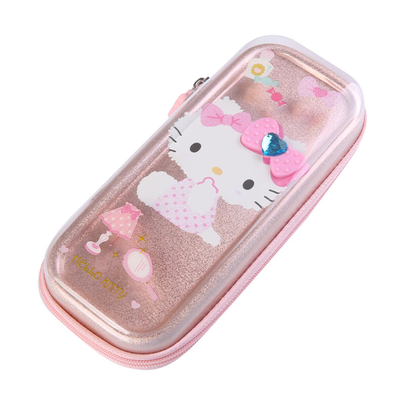 迪士尼笔袋男文具铅笔盒大容量小学生女孩子儿童可爱动漫卡通 凯蒂