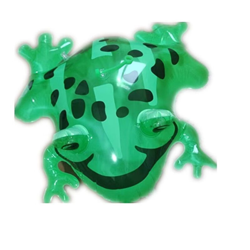 晨童充气发光青蛙气球批发摆地摊发光新呱呱蛙夜市地摊新款发光泳蛙 5