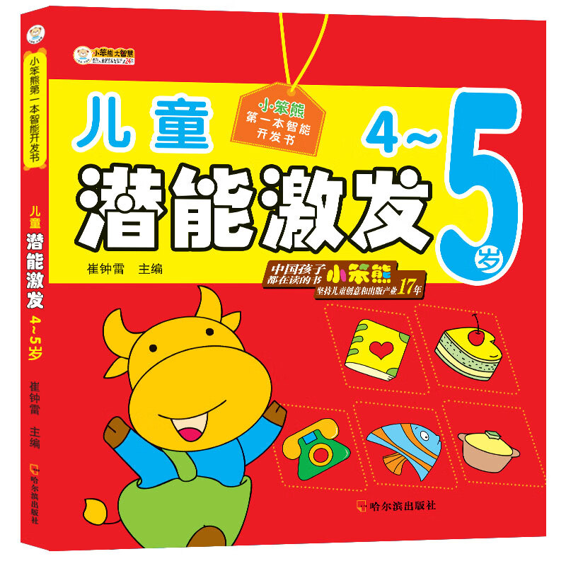 第一本智能开发书 学前启蒙 儿童潜能激发4-5岁 新版