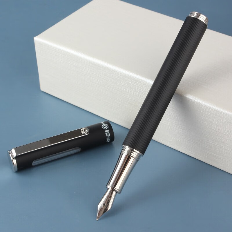 英雄(hero) 钢笔时尚个性办公室白领铱金钢笔旋转式笔帽日常书写练字