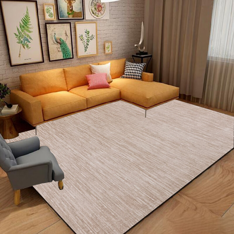 纯色轻奢现代简约客厅卧室地毯极简素色加厚柔软 简奢307 1600mm*2300mm