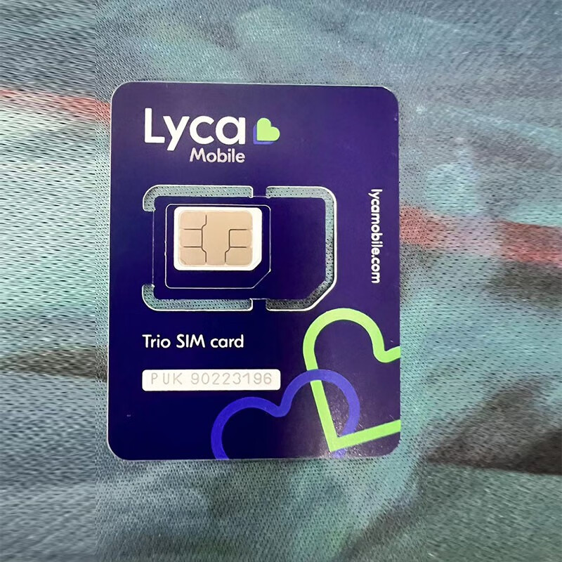 美国电话卡lycamobile莱卡保号月租续费漫游费充值支持批量充值 保号