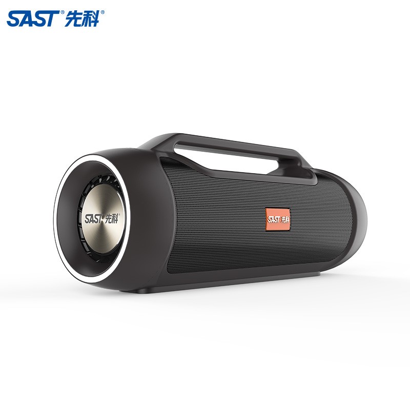 先科(sast)v8黑 广场舞无线蓝牙音箱便携式户外小音响手机电脑移动