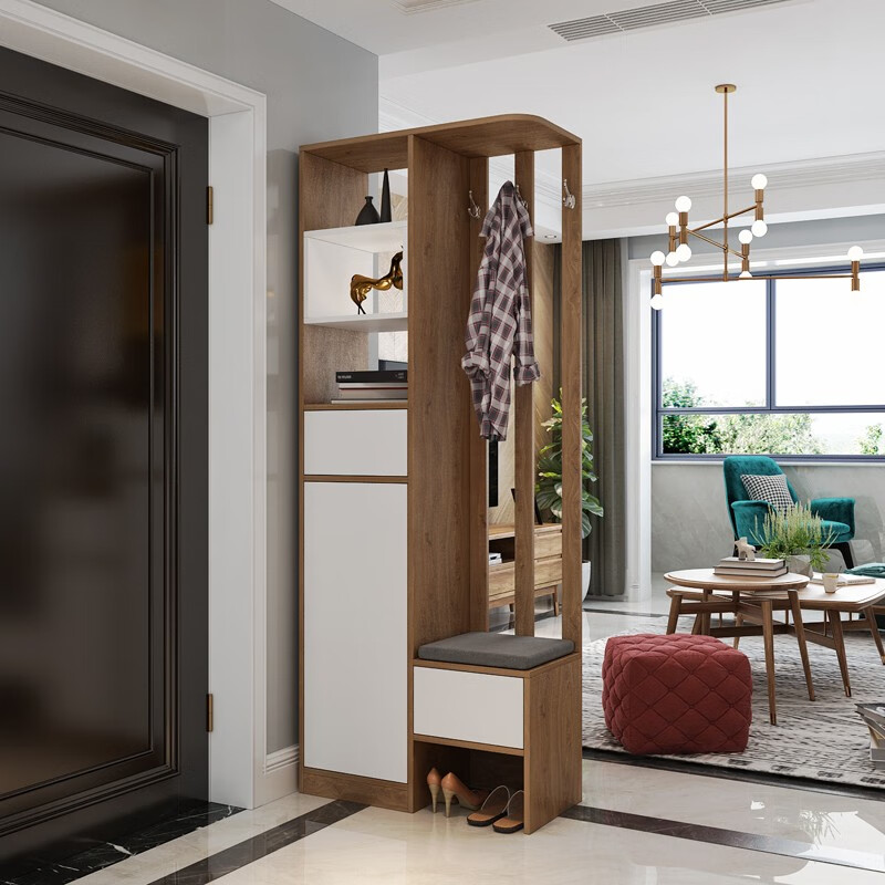 唯美馨入户门厅鞋柜北欧进门玄关隔断柜鞋柜一体客厅镂空屏风隔断柜 a