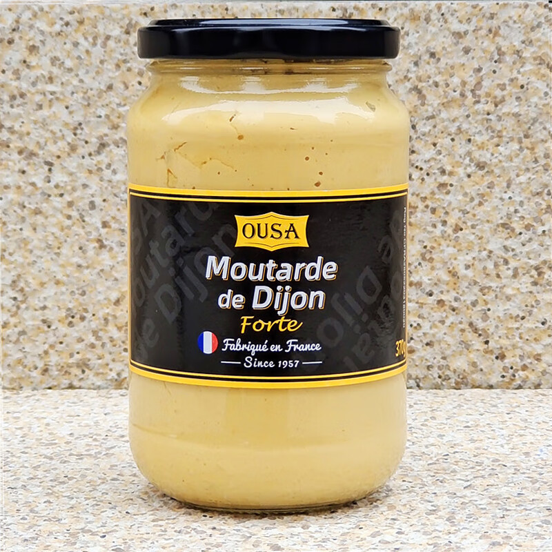 欧萨进口大藏黄芥末酱法国第戎芥末复合调味料ousa moutarde de dijon