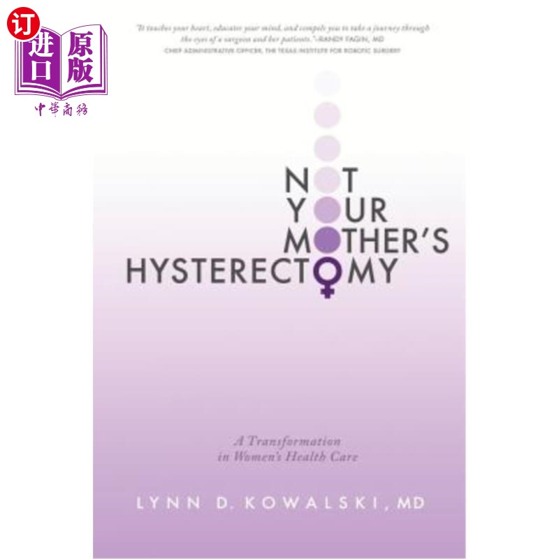 海外直订医药图书not your mothers hysterectomy: a transformation