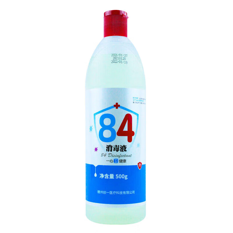 creclean 84消毒液500ml/瓶 工业物品表面杀菌消毒 1瓶装