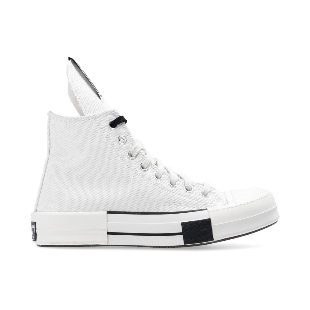匡威(converse)rick owens drkshdw 高帮帆布鞋 39 1/2 白色