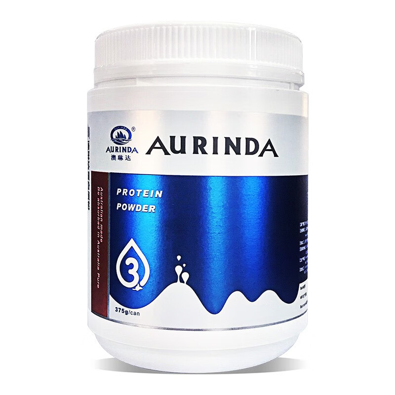 澳琳达（Aurinda）蛋白质粉375g 澳洲进口三合一混合蛋白乳清蛋白大豆蛋白粉
