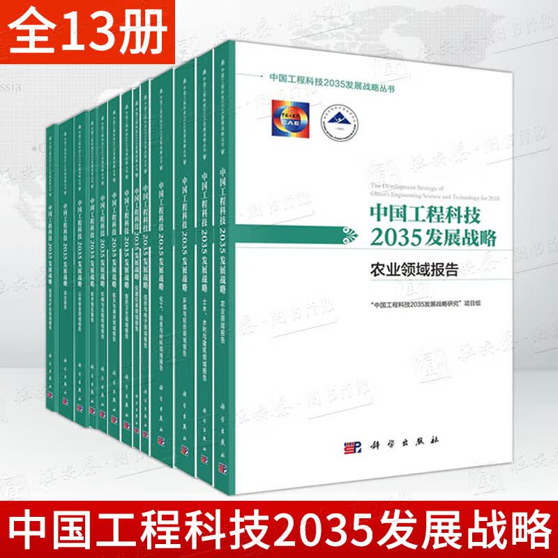 【全13册】中国工程科技2035发展战略公共安全航天海洋化工冶金材料环境轻纺机械运载能源矿业农业土木水利建筑医药卫生仪器仪表领域报告