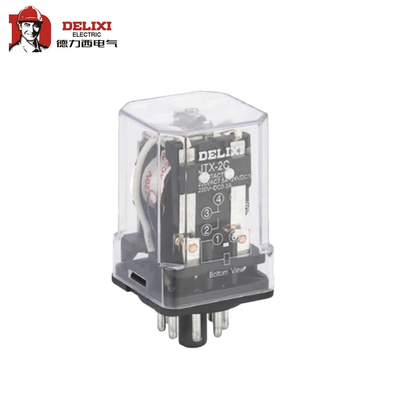 德力西电气 小型电磁继电器 jtx 2c dc36v