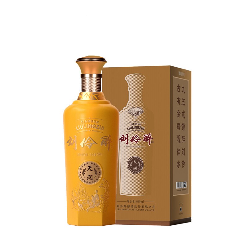 刘伶醉 天润 浓香型白酒 500ml 单瓶装 38度