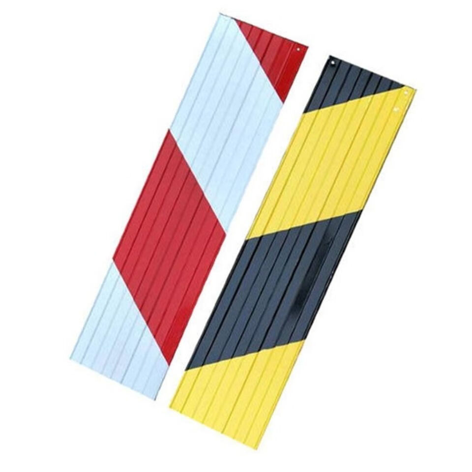 外架铁皮踢脚板踢脚线镀锌铁皮警示带 挡脚板 建筑工地楼层隔离带