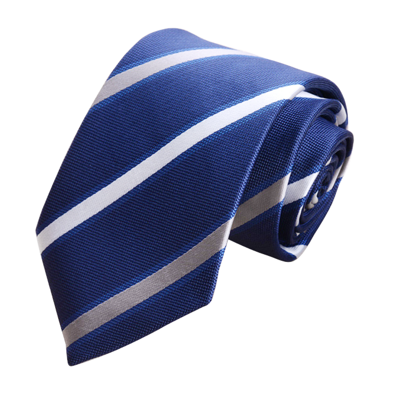 GLO-STORY 手打领带 8cm男士商务正装潮流领带礼盒装MLD824064 藏青色（手打款）