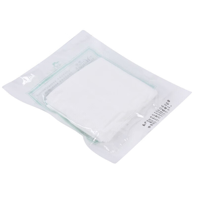 华鲁一次性使用外科纱布敷料无菌纱布块外科敷料伤口婴儿口腔一次性脱