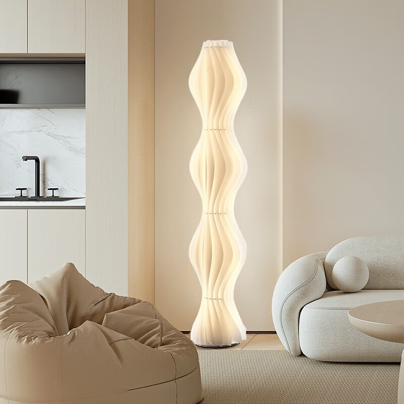 沙发灯摆件ins卧室网红立式设计艺术感氛围灯 15片标准版 单色白光led