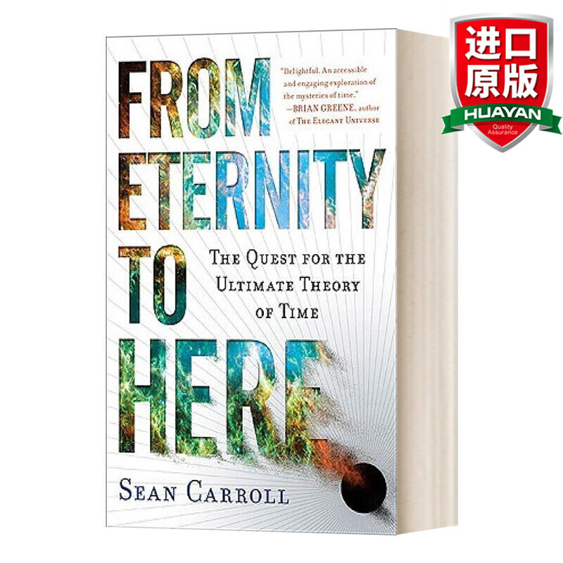 from eternity to here 英文原版 从永恒到这里 理论物理 英文版 进口