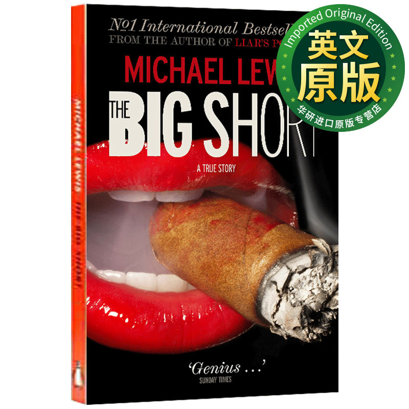 大空头 英文原版 Big Short 电影版 英文版 Lewis, Michael