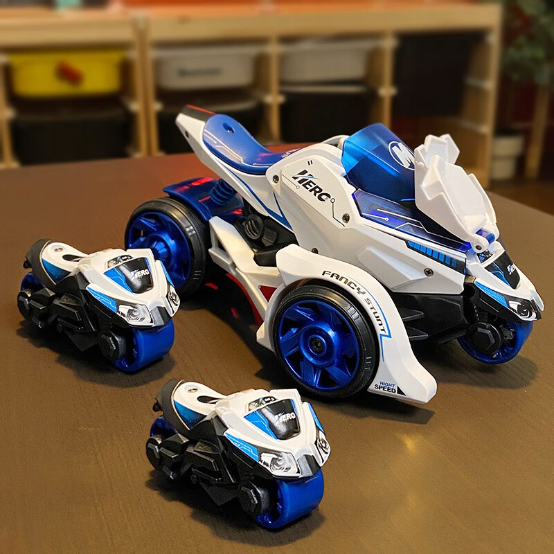 模型二合一对战汽车玩具男孩3男童5-6-7-8-10-12岁儿童玩具生日礼物