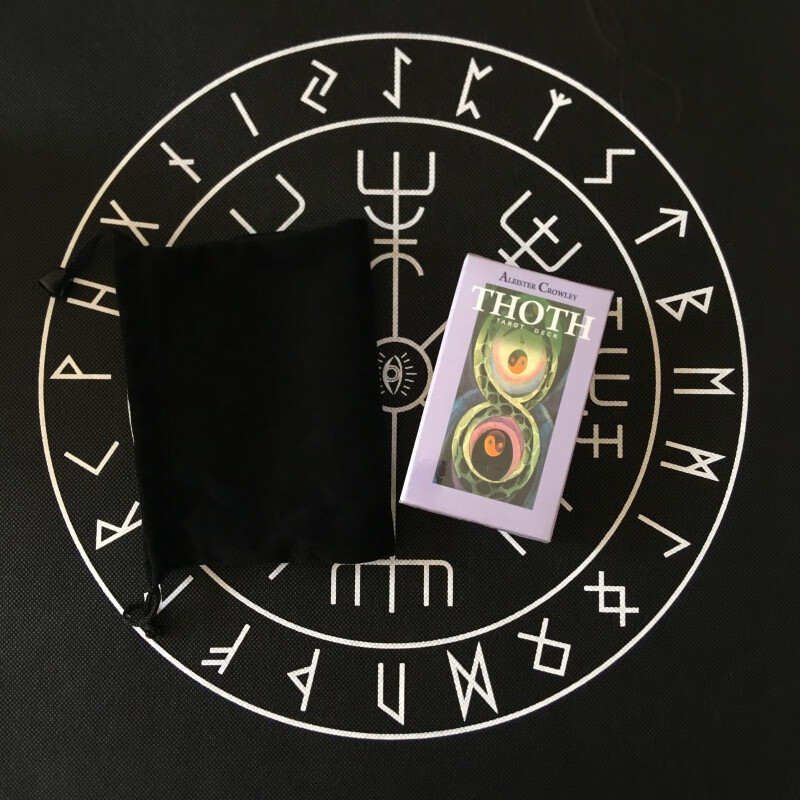 吾诺aleister crowley thoth tarot 透特塔罗牌英文定