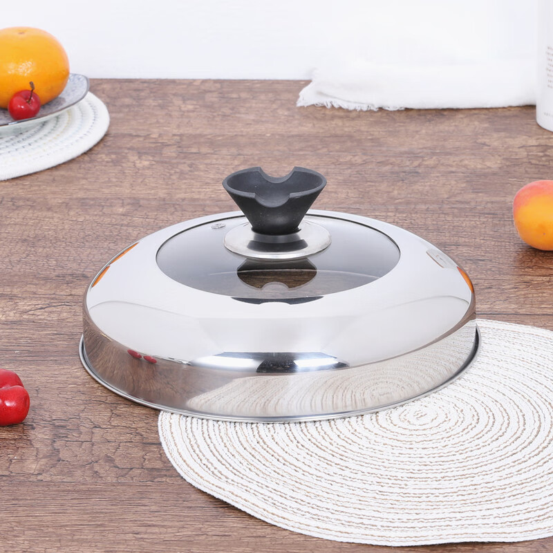 云漫卿电蒸锅锅盖            蒸锅锅盖加厚电蒸笼盖子不锈钢可视l