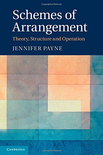 预订 schemes of arrangement