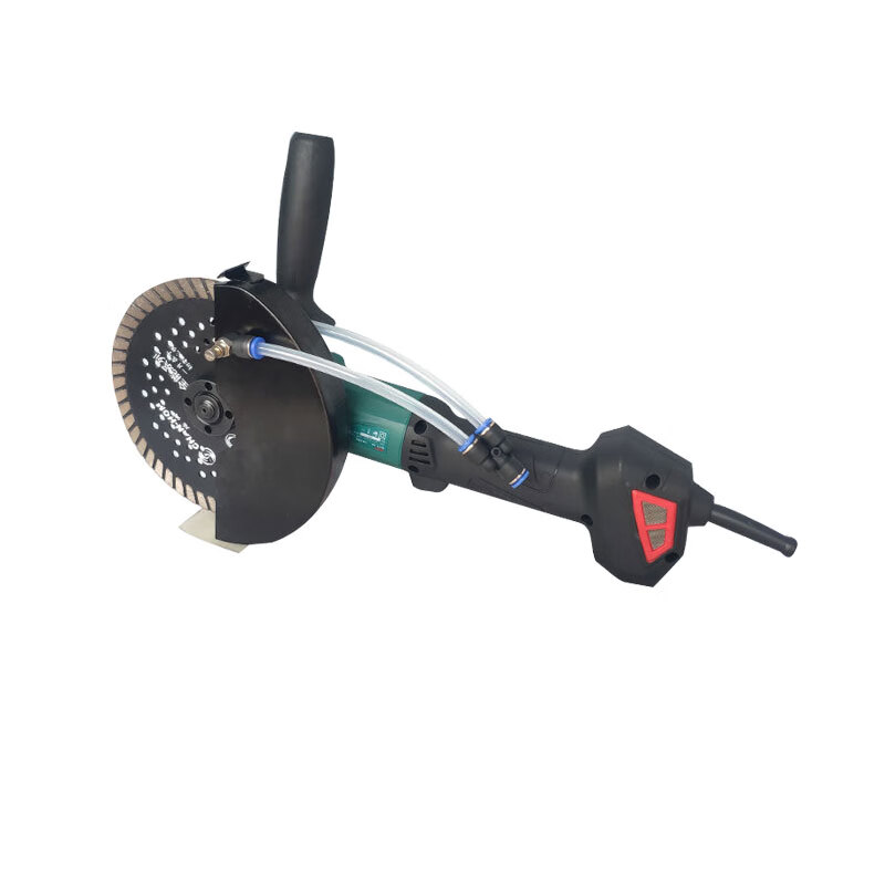 机无刷博大无刷开槽机水电安装切墙190-156-139无尘带水无死角开线槽