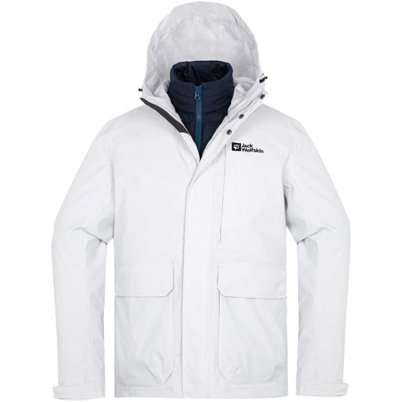 Jack Wolfskin��צ��������ﶬ�����з��籣ů����600���������һ 4650/ǳ��ɫ/�����Ĵ�һ�� 2XL 185/108A������122g