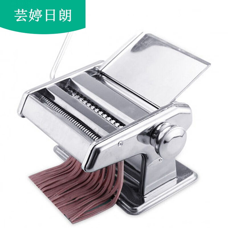 压面机 家用不锈钢面条机多功能手动面片机手摇式商用做面机一体式