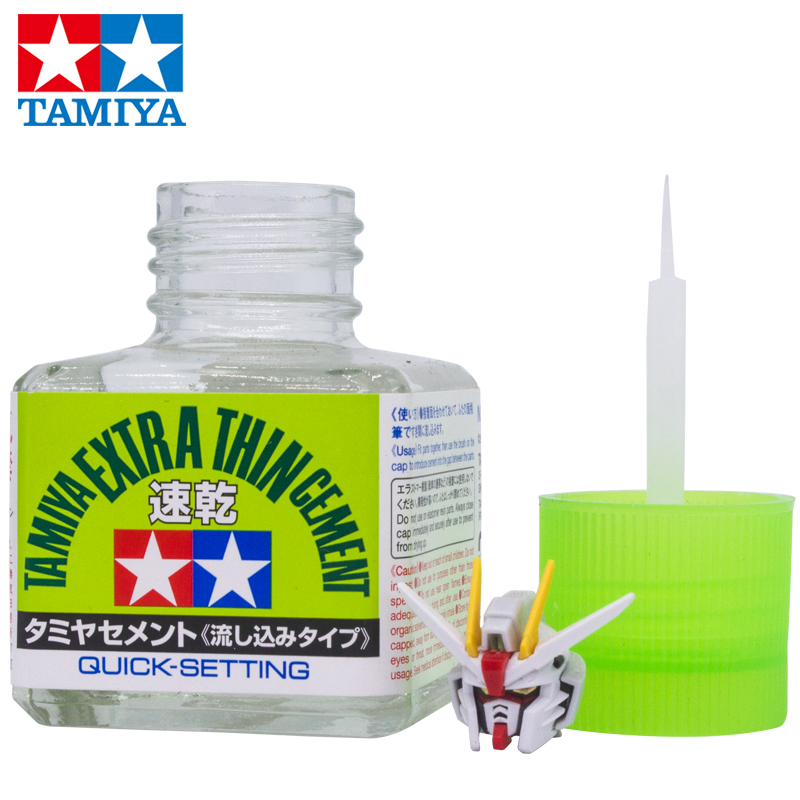 田宫(tamiya) 田宫胶水模型diy专用胶水塑料abs专用胶高达水贴软化剂
