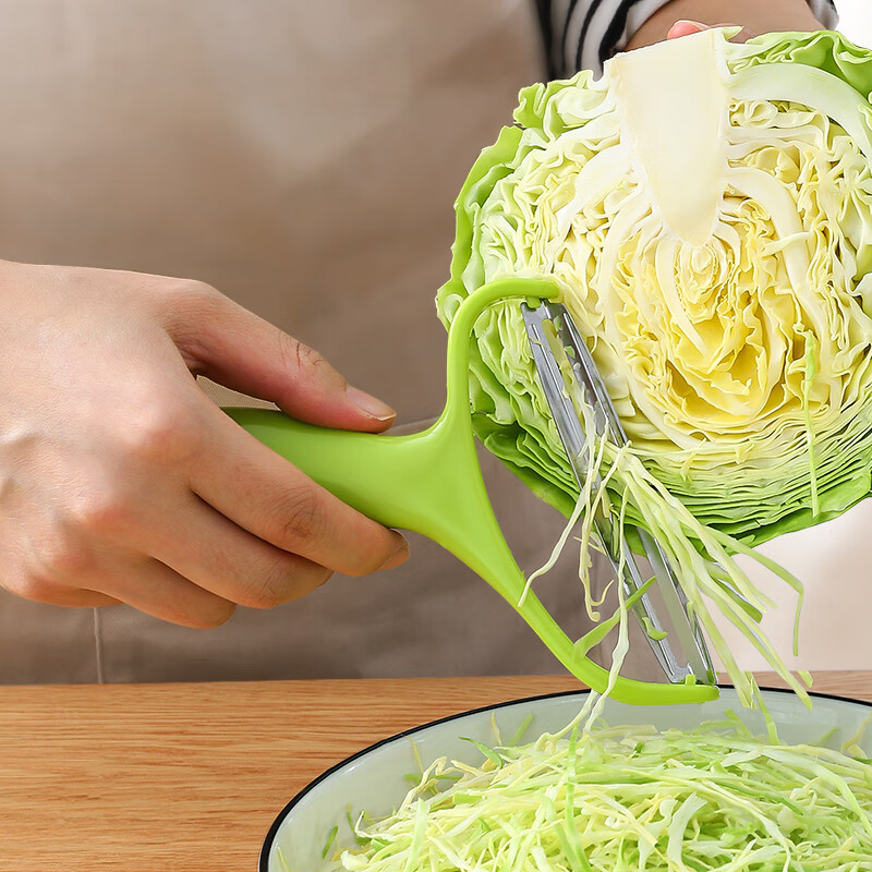 日本刨丝器生菜包菜甘蓝卷心菜刮丝器切丝刀切菜神器家用 刨丝刀带