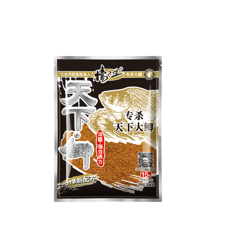 彩舟野战蓝鲫918速攻2号统杀野钓鲫鱼配方饵料鱼饵钓饵鱼料 天下鲫1包