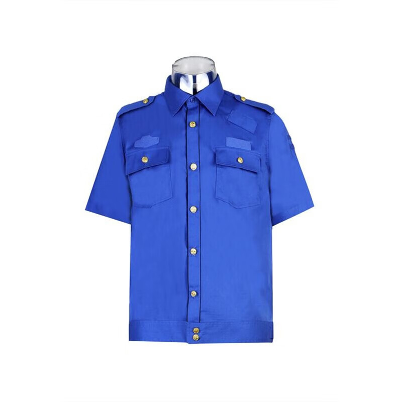 城市管理制服综合工作服长袖夹克款秋季物业保安服务裤子服装 短.