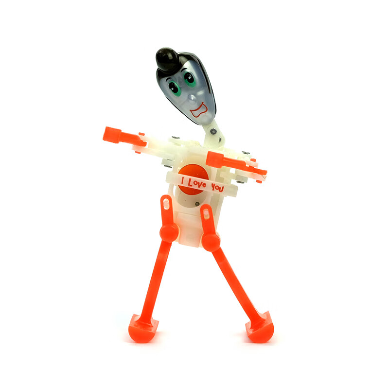 丑萌搞怪扭扭跳舞发条 多彩配色 儿童礼物 【跳舞】红色男孩