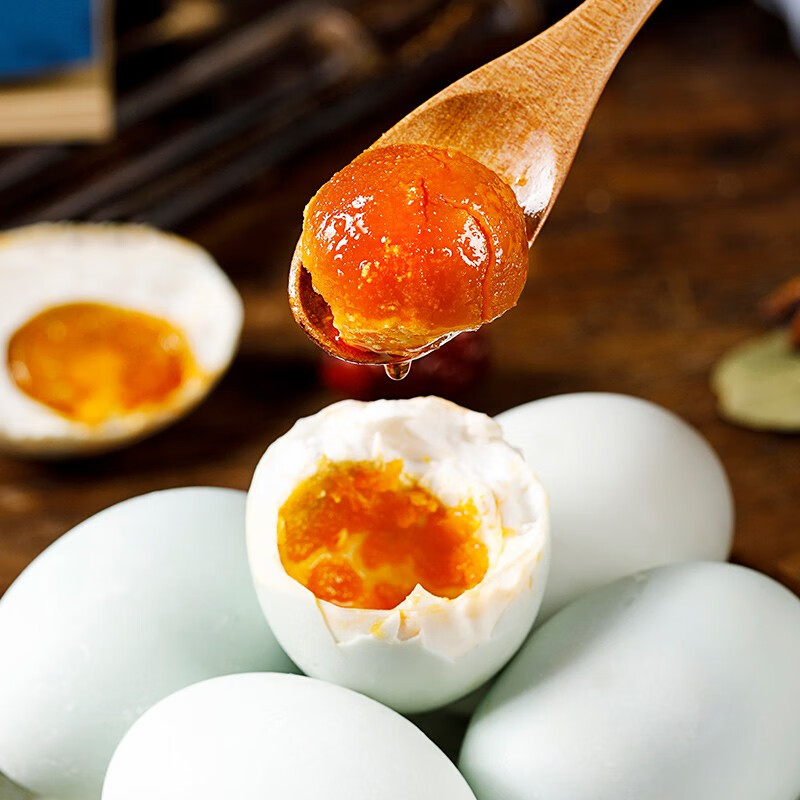神丹 神丹 油黄咸鸭蛋 熟咸蛋到底是多少枚咸鸭蛋？