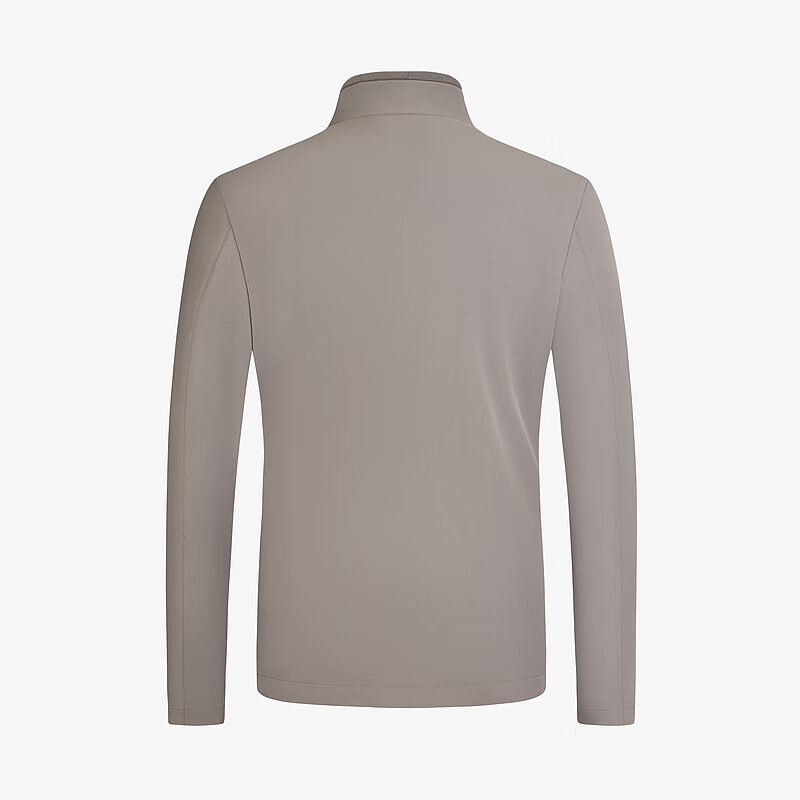 MAYOR男装 秋季商务时尚立领透气卡其单茄克 卡其 M （170/92A）