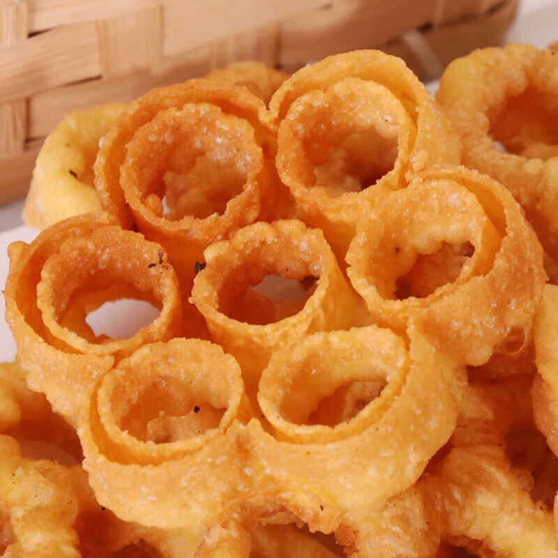 佑康泰潮汕特产土碳梅花酥饼童年零食小吃炉窗土炭 儿时圆圈网红 梅花