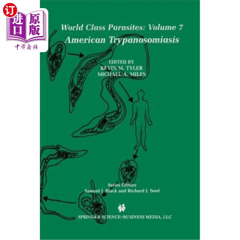 海外直订医药图书american trypanosomiasis 美国锥虫病