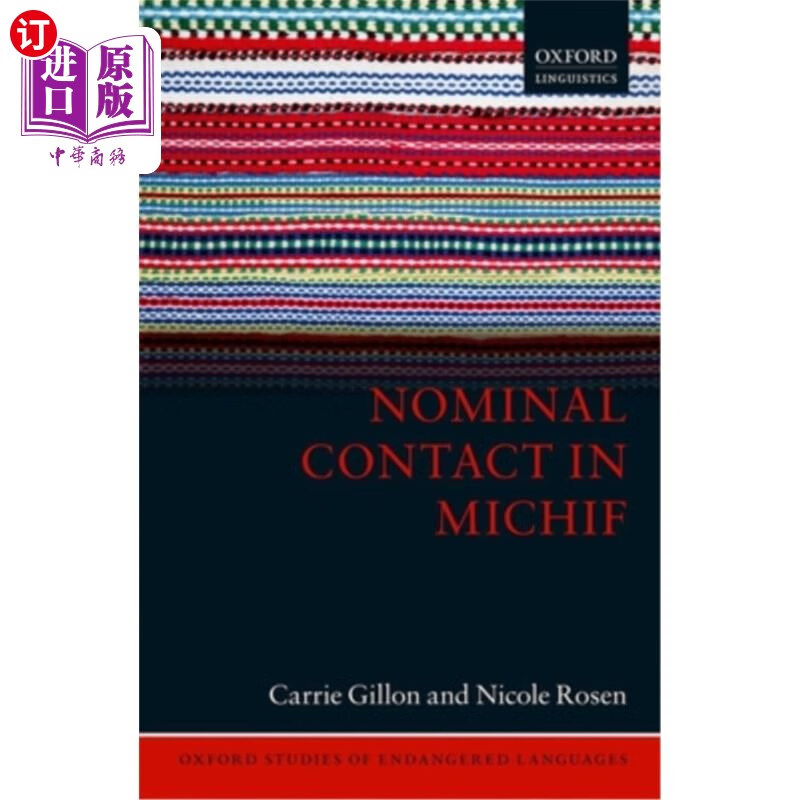 海外直订nominal contact in michif 在michif的名义接触