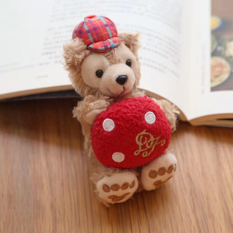 兔子可爱女生软妹包包小挂件挂饰毛绒公仔玩偶生日礼物 红色 小挂件