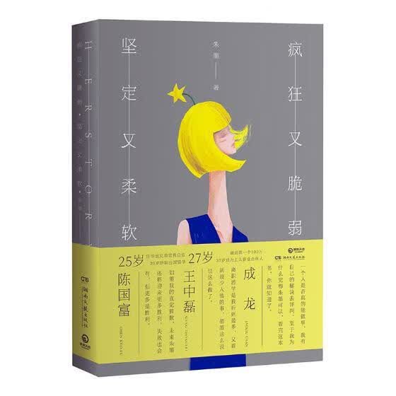 疯狂又脆弱 坚定又柔软 励志与成功 朱墨著 湖南文艺出版社