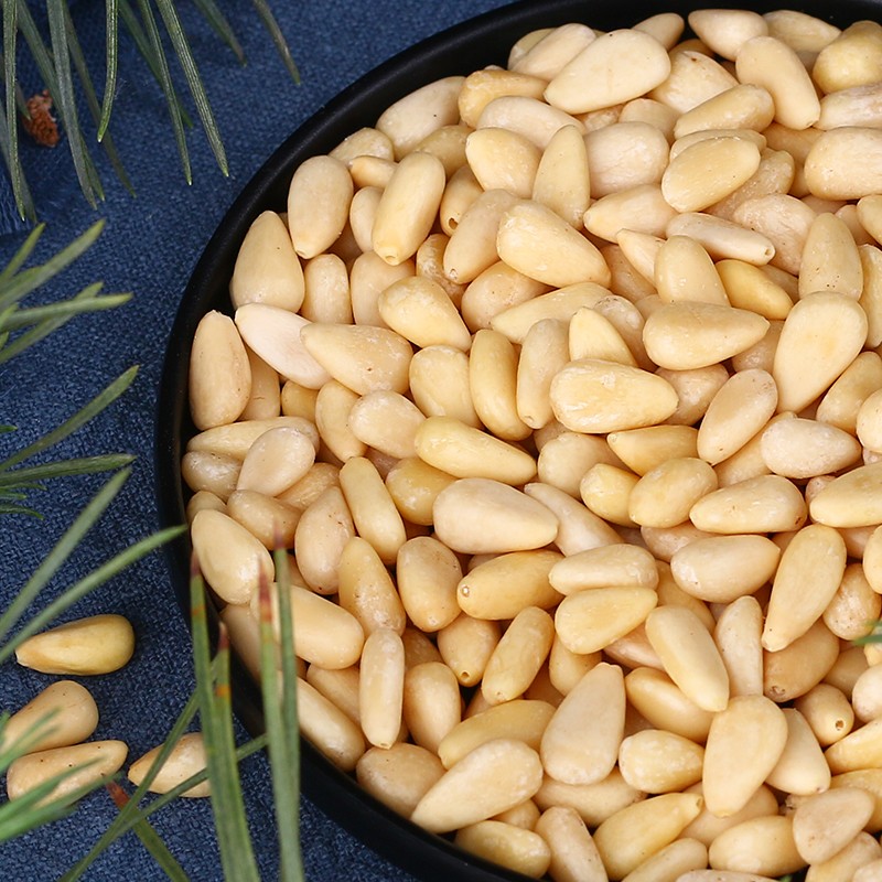 【延边扶贫馆】长白山清谷源 生松子仁原味去壳红松子野生大颗粒新鲜