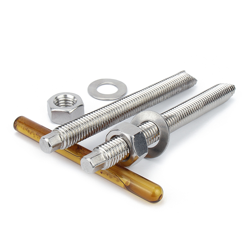 施韵令304不锈钢锚栓高强度膨胀螺栓螺丝苗栓 m8*80