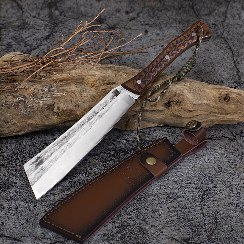 康馨雅德国进口品质手工锻打砍柴刀砍骨户外砍树刀开路农用家用柴刀