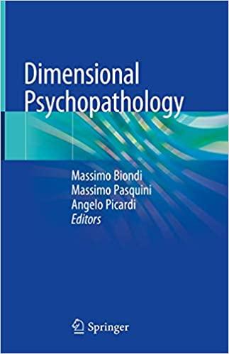 预订Dimensional Psychopathology