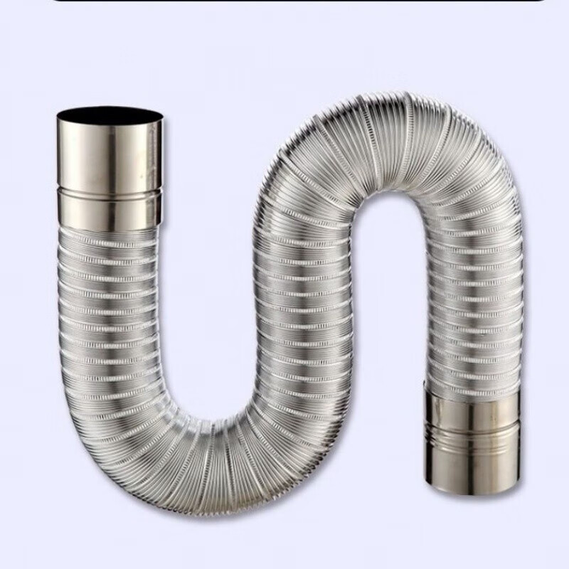 百梦羊 热水器排水管延长管燃气排烟管伸缩铝管煤气排气管加长管加厚