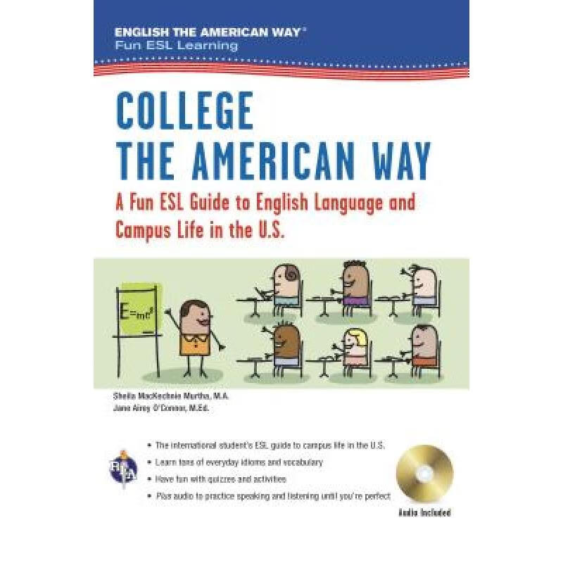 预订 College the American Way: A Fun ESL Guide fo...