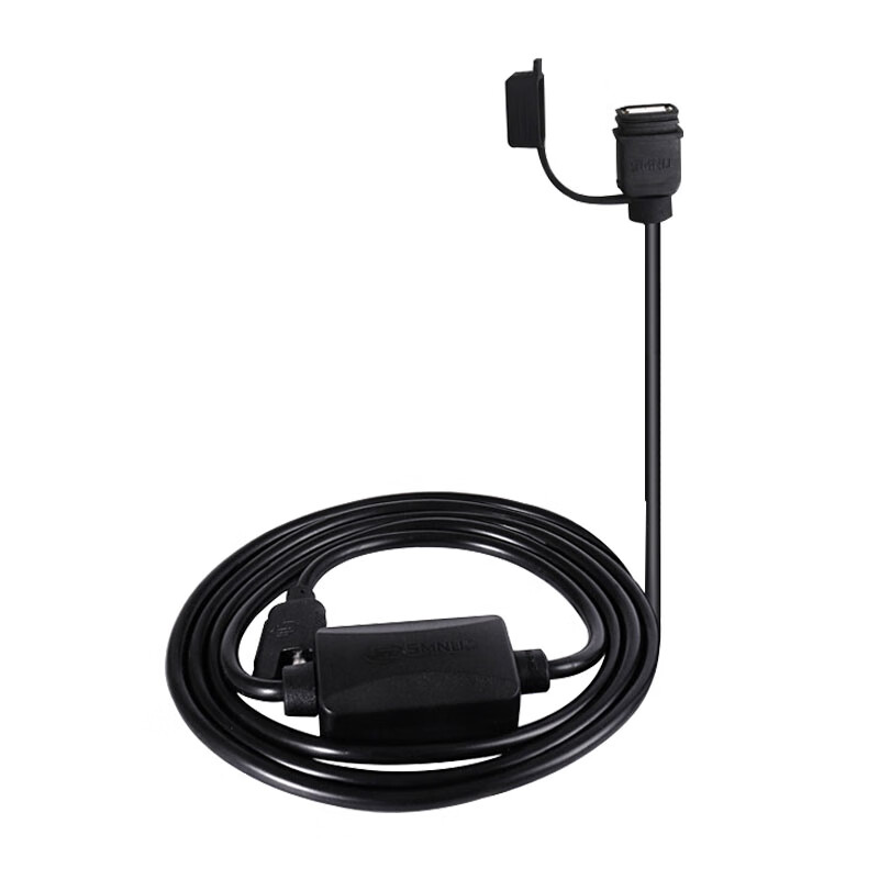 十玛（SMNU）单USB智能充电器 防水USB摩托车手机充电器车载导航仪苹果三星可配支架