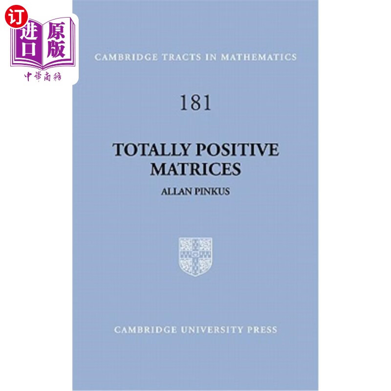 海外直订totally positive matrices 全正矩阵